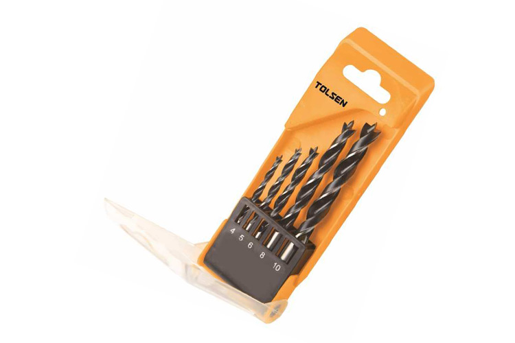 Set of 5 Tolsen 75625 wood drills