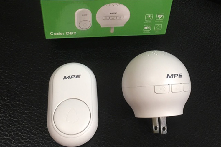 Chuông cửa 32 âm không dây, không pin MPE DB2