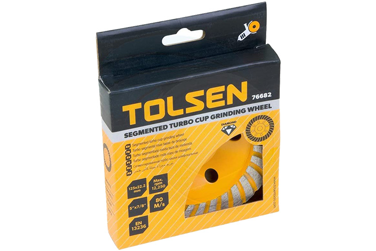 Đĩa mài gạch 125mm Tolsen 76682