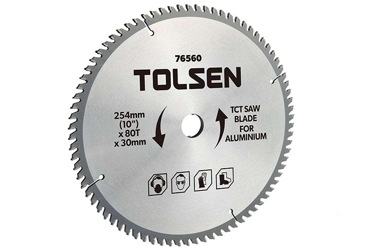 Đĩa cắt gỗ 80 răng 254mm Tolsen 76560