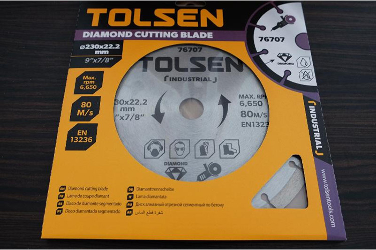 Đĩa cắt 230×22.2mm Tolsen 76707