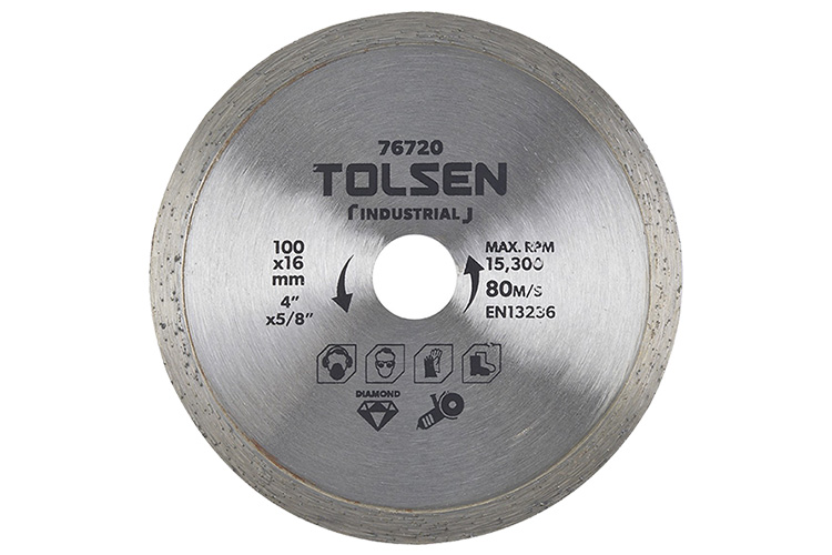 Đĩa cắt gạch ướt 100mm Tolsen 76720