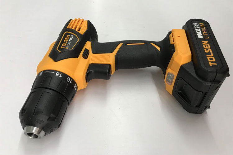 Máy khoan pin 2 tốc độ 10mm/20V X-tip Tolsen 79033