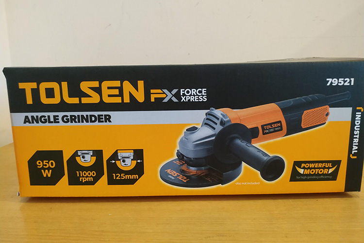 Máy mài góc 950W/125mm X-tip Tolsen 79521