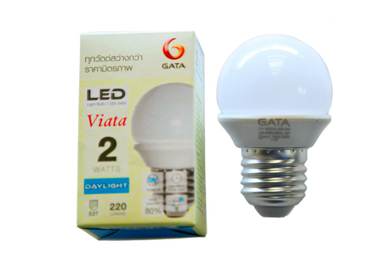 2W LED tail light bulb E27 Gata TL01-2D white light