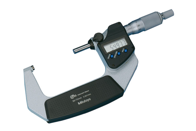 Panme điện tử đo ngoài 50-75mm/IP65 không cổng SPC Mitutoyo 293-242-30