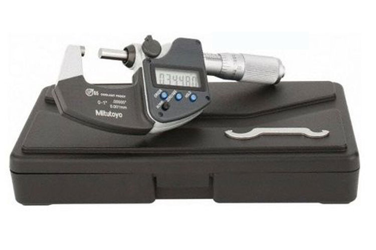 Panme điện tử đo ngoài 0-25mm/IP65 cổng SPC Mitutoyo 293-230-30