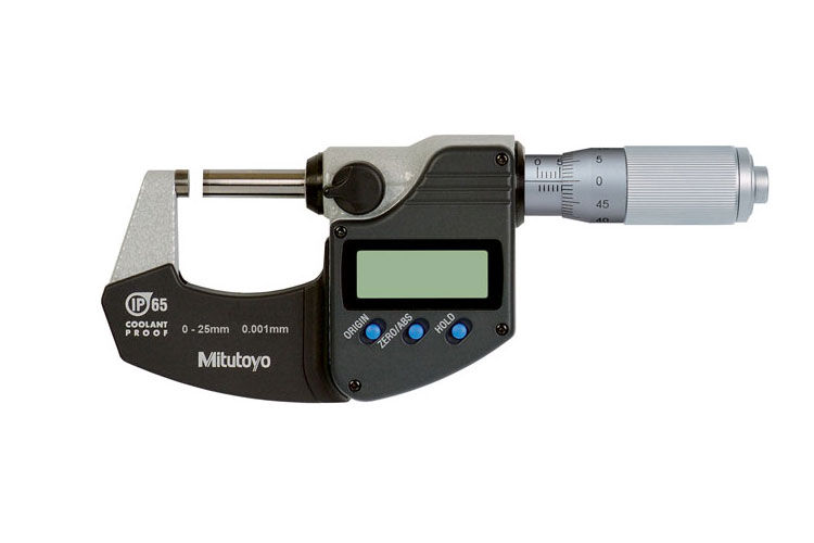 Panme điện tử đo ngoài 0-25mm/IP65 cổng SPC Mitutoyo 293-230-30