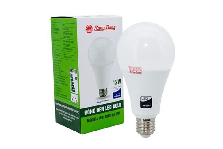 Đèn Led Bulb Rạng đông LEDA70N1/12W ánh sáng trắng