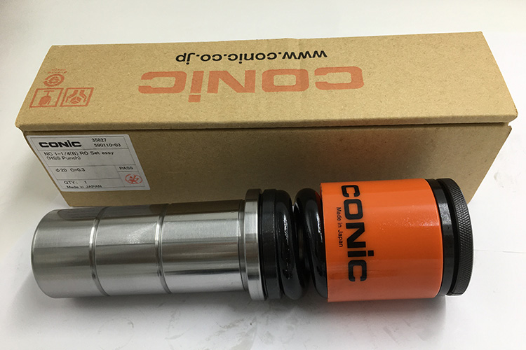 Bộ chày cối đột CONIC NC 1-1/4(B) RO Set assy 20 C=0.3 (HSS Punch)