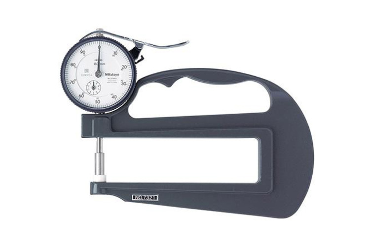 Đồng hồ đo độ dầy 0-10mm/±15µm Mitutoyo 7321