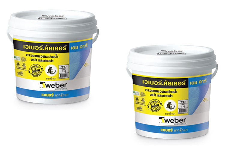 Keo chà ron Webercolor Weber HR