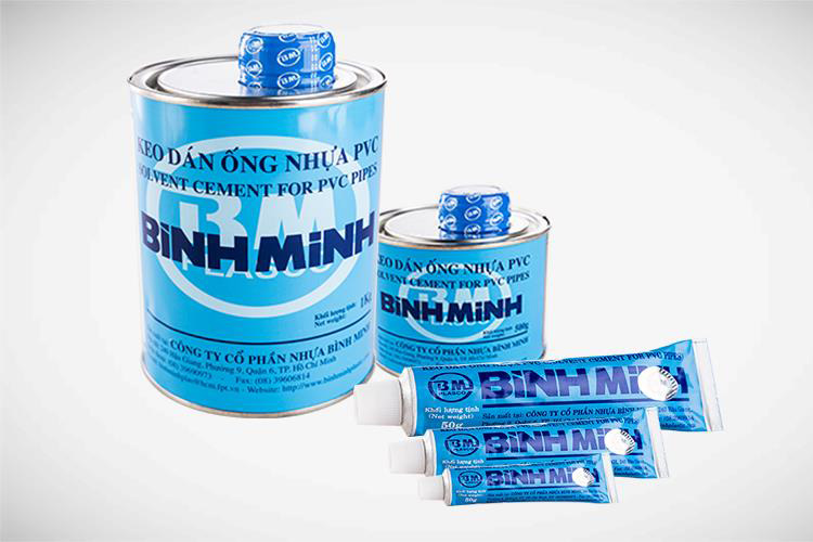 Keo dán Pvc 50gr BÌNH MINH 001PVC00K50Y