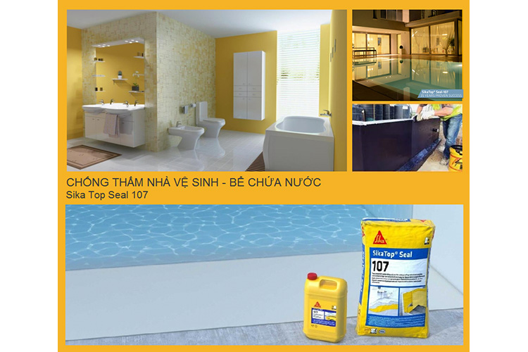 Vữa chống thấm Sika top seal 107