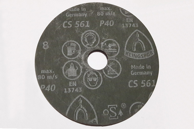 hám mài dĩa Fiber disc CS561/P36/125x22mm Klingspor 66364
