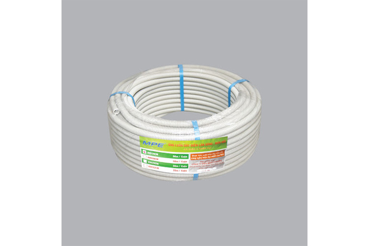 Ống luồn đàn hồi Ø16 MPE A9016CT màu trắng