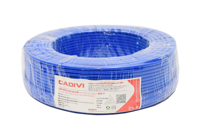 dây điện đơn mềm 3.5 CADIVI CV 3.5