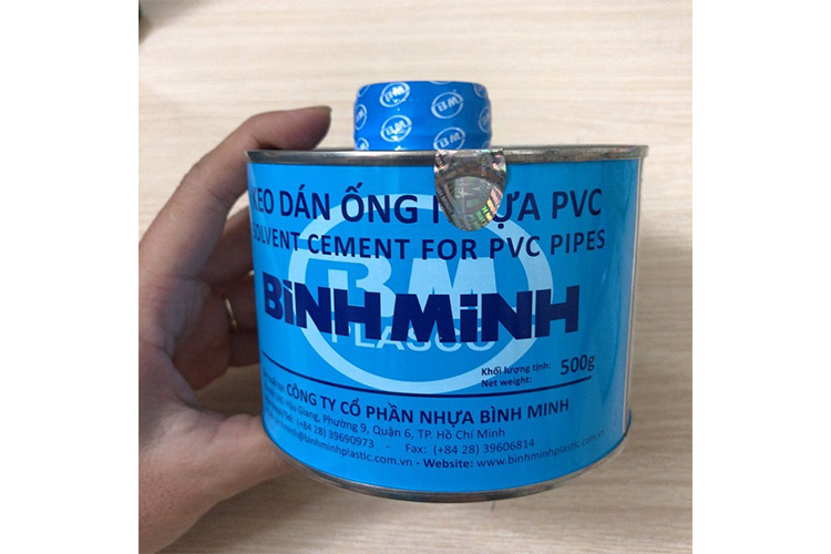 Keo dán Pvc 500gr Bình Minh 001PVC00K500Y