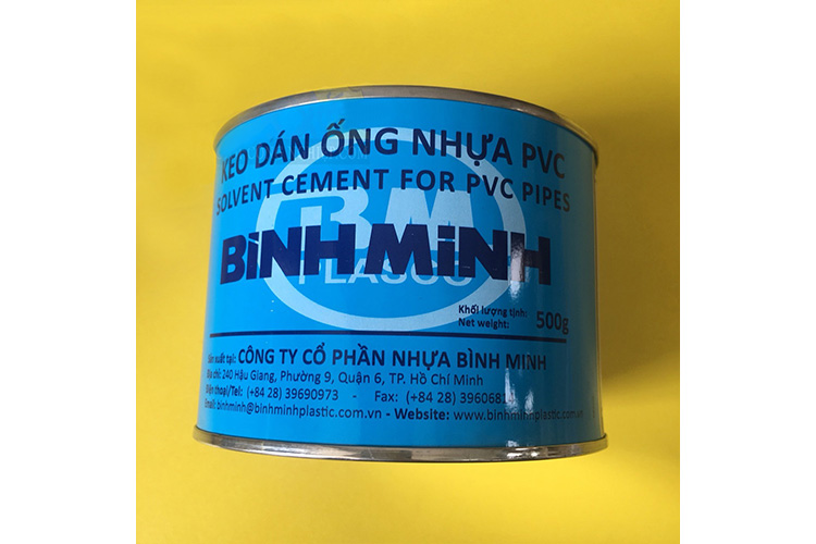 Keo dán Pvc 500gr Bình Minh 001PVC00K500Y