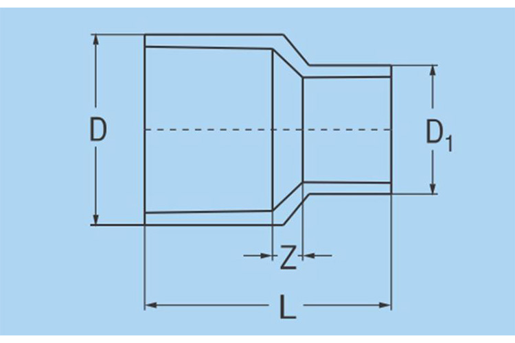 nối rút 42x34D BÌNH MINH 001PVC0DN4234Y