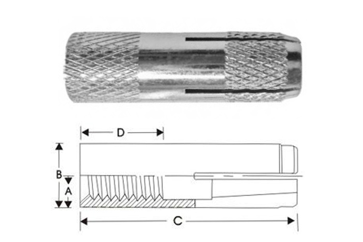 Tắc kê đạn 10 ly LTH05600TKD1000N - 5