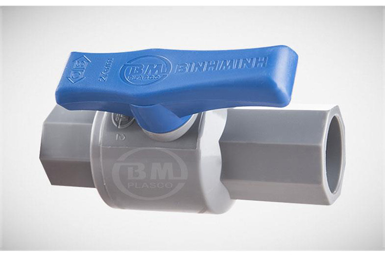 van chặn nước Pvc Ø42 BÌNH MINH 001PVC00V42Y