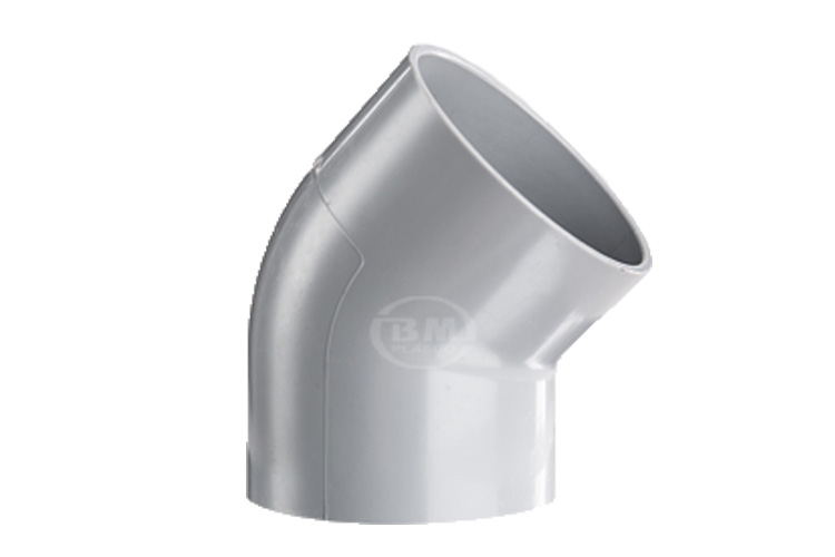 Co 45° Pvc Ø42 dày BÌNH MINH 001PVC0DL42Y
