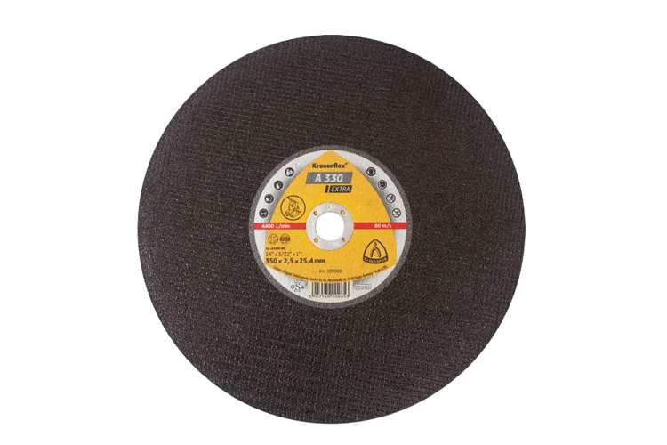 Đá cắt inox, sắt, thép A330/350x2.5x25mm Klingspor 339069