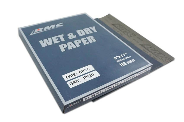 Giấy nhám nước CP35 độ hạt 100 RMC CP35 100
