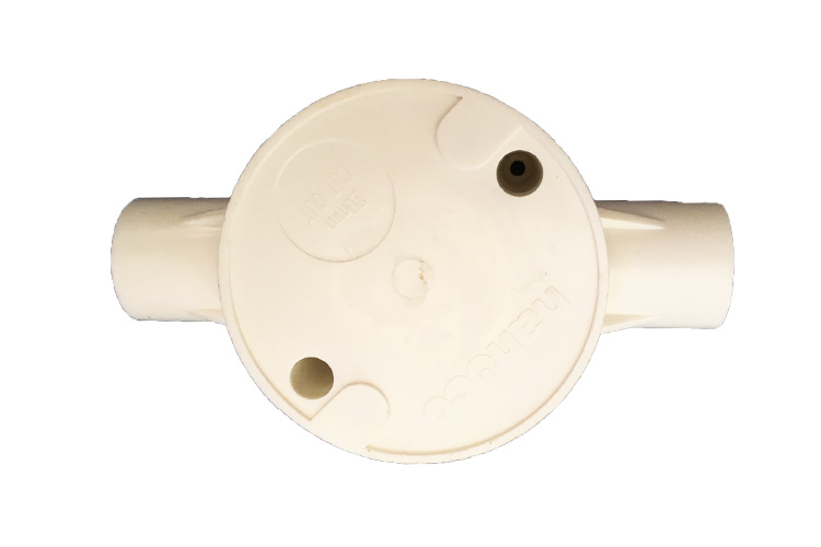 Hộp nối tròn 2 ngã Ø16 NANOCO NPA66161