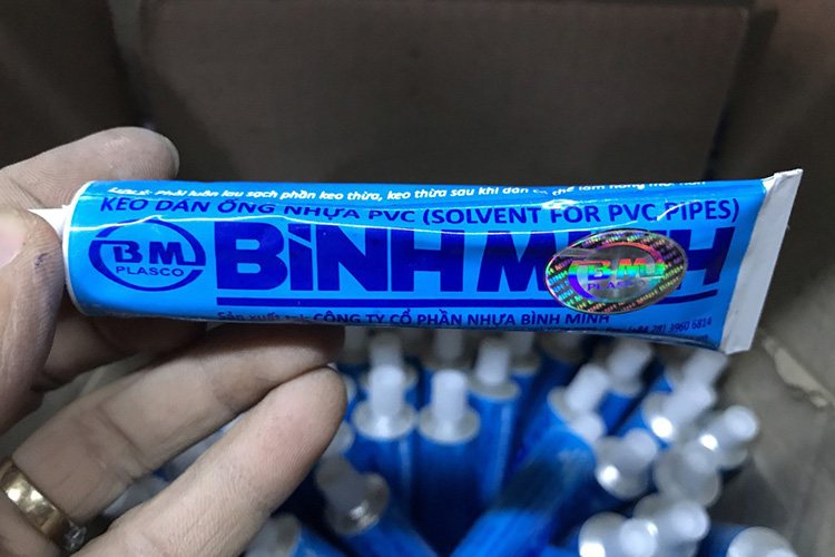 Keo dán Pvc 25gr BÌNH MINH 001PVC00K25Y