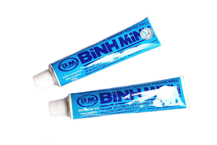 Keo dán Pvc 100gr BÌNH MINH 001PVC00K100Y