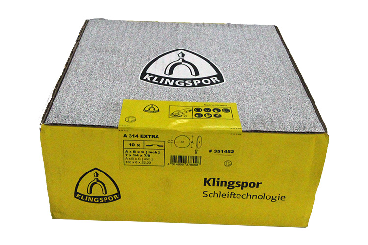 Đá mài kim loại A314/180x6x22mm Klingspor 351452