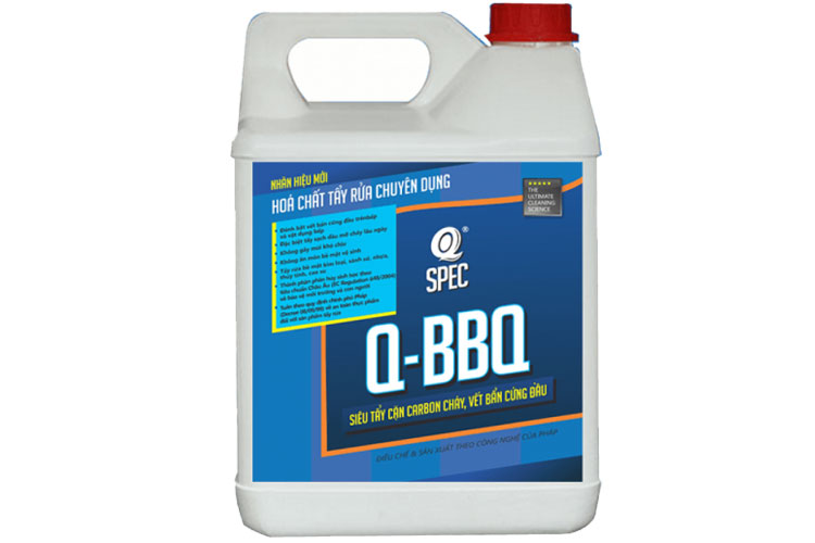 Chất siêu tẩy cặn carbon cháy, vết bẩn cứng đầu AVCO Q-BBQ can 4 lít