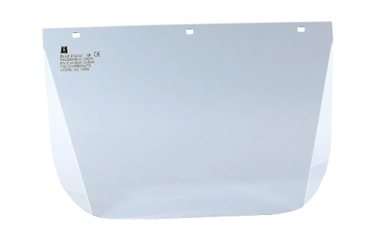 Tấm kính che mặt 203x305x0.8mm không có viền nhôm Blue Eagle FC25N