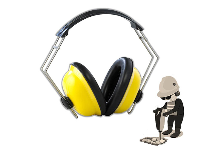 Blue Eagle EM65 foldable 15dB noise canceling earcups