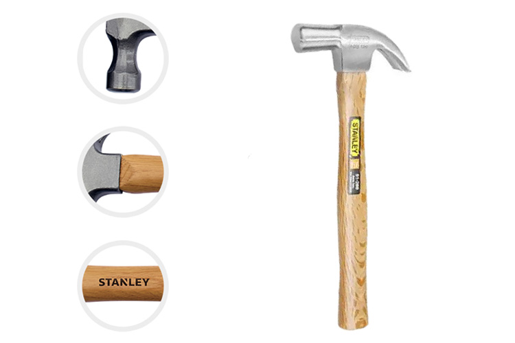 Búa nhổ đinh cán gỗ 20Oz Stanley STHT51374-8