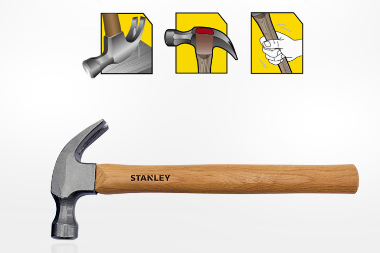 Búa nhổ đinh cán gỗ 20Oz Stanley STHT51374-8