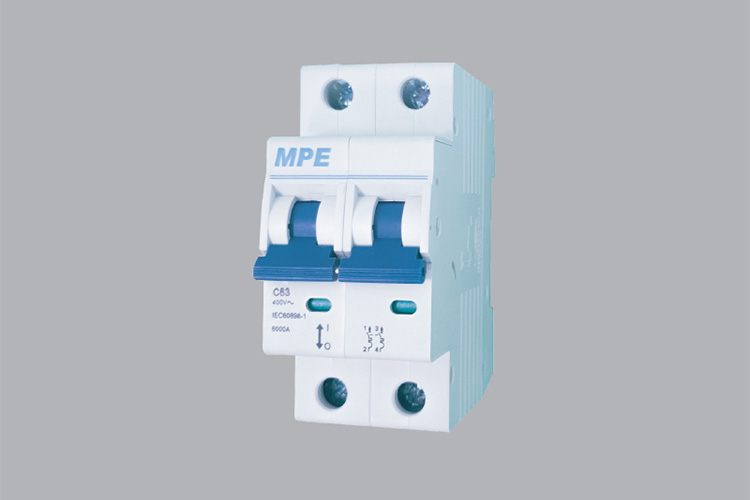 Cầu dao tự động số cực 2p, In 16A MPE MP6-C216