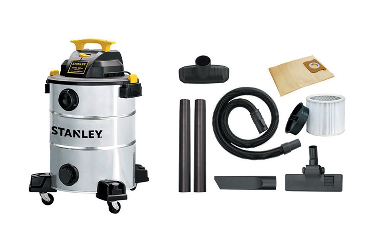 Stanley SL19156 5.5 HP wet and dry industrial vacuum cleaner