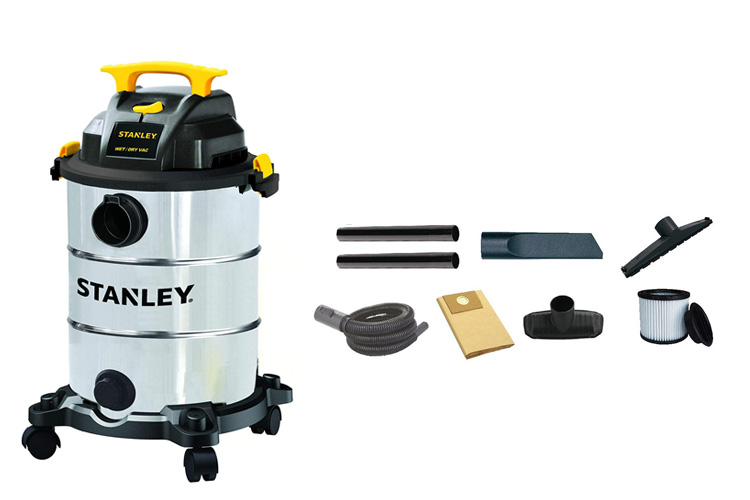 Máy hút bụi công nghiệp khô, ướt 4HP Stanley SL19117