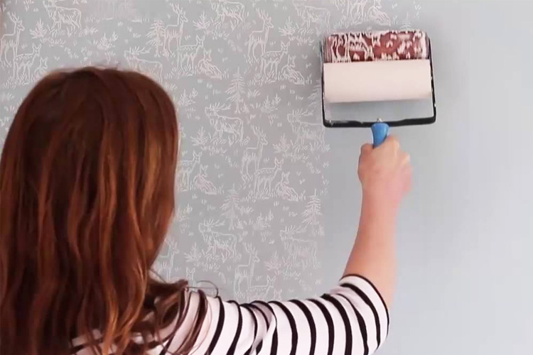 Cọ lăn hoa văn trên sơn (082) Thanh Bình 4TTS2-082