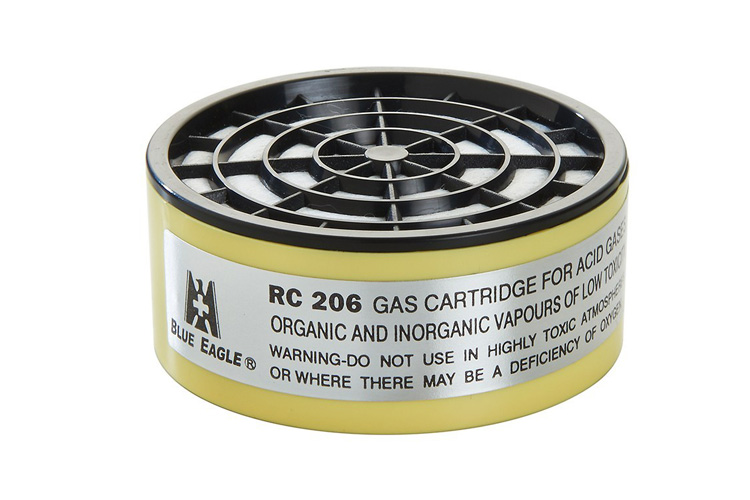 Phin lọc hữu cơ, vô cơ và khí axit có độc tính thấp Blue Eagle RC206