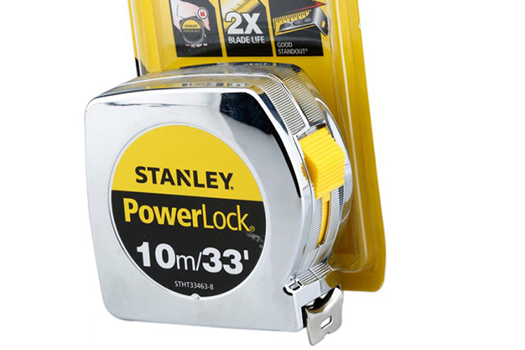 Thước cuộn thép POWERLOCK 10m Stanley STHT33463-8