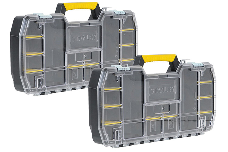Stanley STST1-79203 60cm/24 inch multi-compartment accessory box