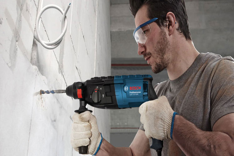 790W hammer drill with SDS bit BOSCH 06112721K0