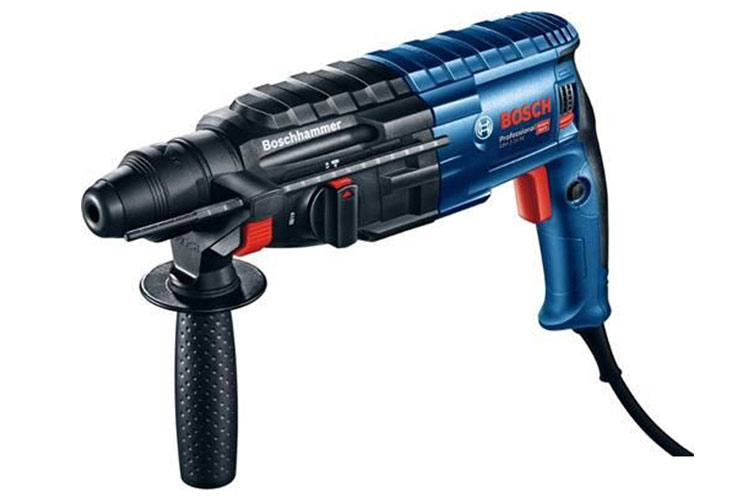 Máy khoan búa 790W kiểu xoay dùng mũi SDS plus BOSCH 06112720K0