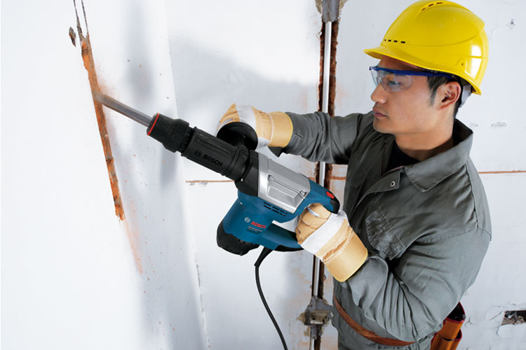 Concrete breaker, hammer with Hex bit BOSCH 06113386K0