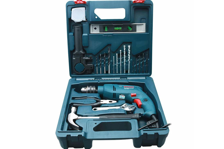 Impact drill set with 19 accessories BOSCH 06011A15K8