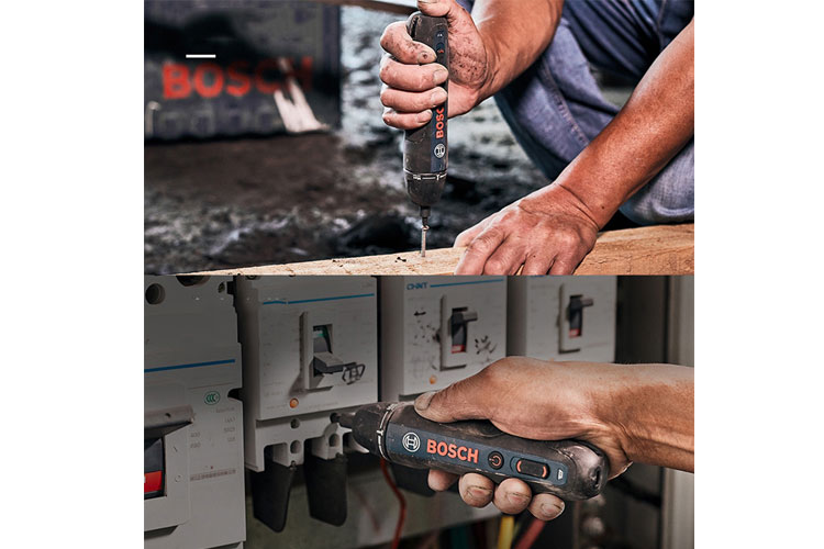 3.6V cordless screwdriver with 2 screwdriver bits BOSCH 06019H21L1